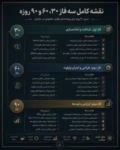 برنامه پیادهسازی هوش مصنوعی در سازمان